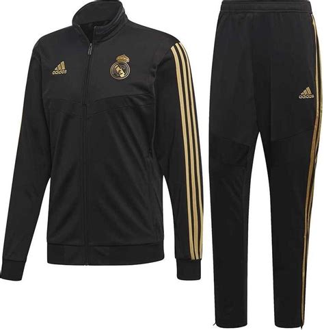 adidas zwart/goud trainingspak|Adidas trainingspakken heren.